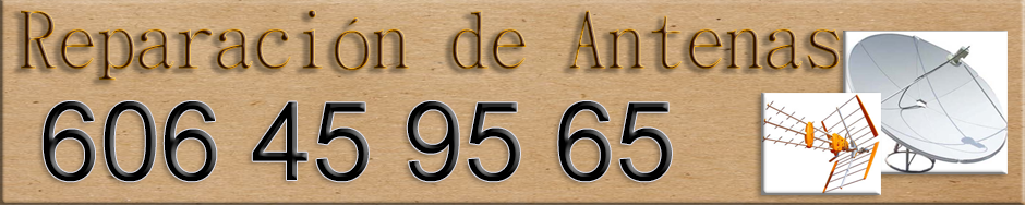 Reparacion de Antenas Calle AIRE MADRID